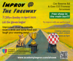 Improv @ The Freeway Hotel 7:30pm, Sunday 14 April 2024