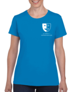 Ladies T-Shirt Sapphire - Front